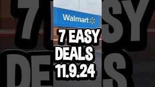 7 Easy Walmart Deals:11.9.24 