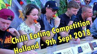 Chilli Eating Competition - Eindhoven, Netherlands ( Holland ) - September 9th 2018