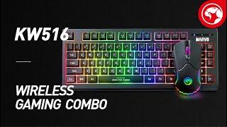 Introducing Marvo Wireless Mouse and Keyboard Gaming Combo # KW516