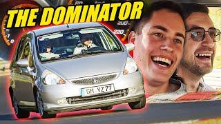 DOMINATING the Nürburgring with Monstrous Honda Jazz