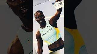 Julian Alfred Did It | First Olympics Gold Medalist From Saint Lusia #100m #olympics #champion