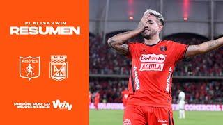 América vs. Nacional (resumen y goles) | Liga BetPlay Dimayor 2024- 1 | Fecha 2