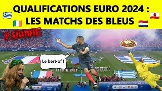 Qualifications Euro 2024 de l'équipe de France : le best-of ▶️(parodie)