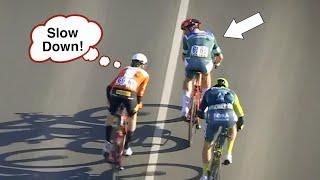 Mads Pedersen 'Steals' Bonus Seconds from Teammate Skjelmose | Paris-Nice 2024 Stage 2