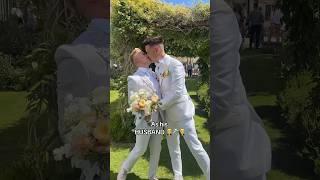 When people ask who I am  #couple #wedding #shorts