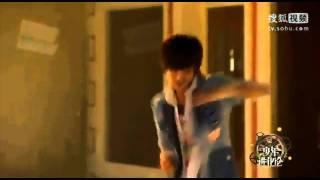 [CUT] 041211 Jo Twins dancing on Wall to Wall by Chris Brown @ Chinese TV