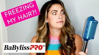 Can This CryoCare Cold Brush Fix My FRIZZY HAIR?! | Good Housekeeping