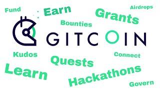 Gitcoin Explained : Grants, Airdrops, Hackathons, bounties and more