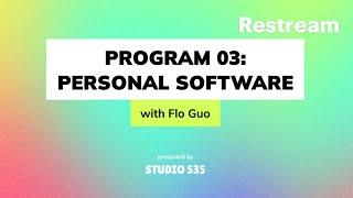 PROGRAM 03: PERSONAL SOFTWARE