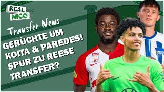 Paredes auf Werder Liste! / Koita Kontakt Aufnahme! / Reese Spur!