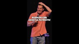 Russian Girl Sassy and Patriotic