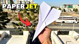 FASTEST Paper Jet | How to Make Paper Jet That FLY So FAR