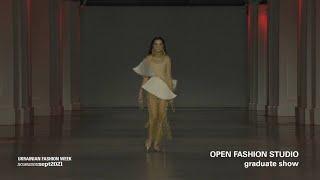 OPEN FASHION STUDIO graduate show Ukrainian Fashion Week noseason sept 2021