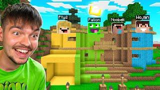 WSZYSCY ZAMIESZKALI w DOMKU NOOBKA w Minecraft!