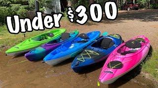 5 Kayaks Under $300 Reviewed: Are They Worth It?