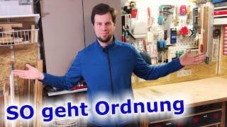 Ordnung in der Werkstatt: 8 Tipps für Übersicht & Aufbewahrung