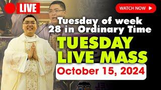 DAILY HOLY MASS LIVE TODAY - 4:00 AM Tuesday OCTOBER 15, 2024 || Tuesday of week 28 in Ordinary Time