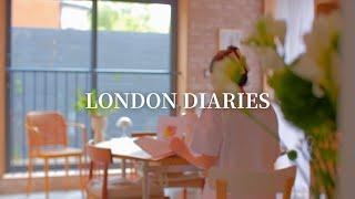 London Vlog:Vintage Market,Flower Market & Battersea Power Station