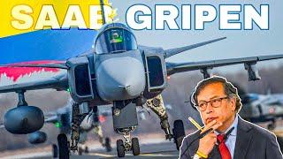 COLOMBIA ESTUDIARÁ LA OFERTA DEL SAAB GRIPEN E/F - PETRO IRÁ A SAAB