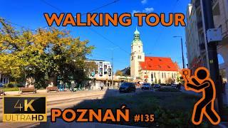 ⁴ᴷ⁶⁰  Poznan/Poland | From Main Station to Wilda District | #135 (October 2024) [4K]