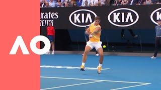 Swing and a miss for Rafa | Australian Open 2019