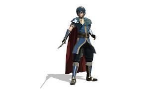 (Day 13) My December 2022 Art Daily: Day 13 - My Remake of Marth's SSB4 Render