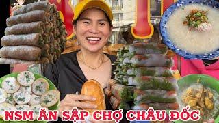 ĂN SẬP CHỢ CHÂU ĐỐC CÙNG NGƯỜI ĐẸP Y BÌNH