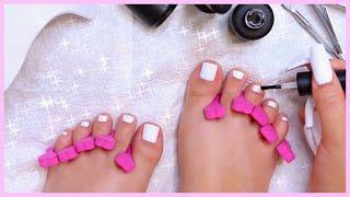 DIY Pedicure at Home! *feet transformation*