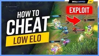 How to CHEAT LOW ELO to Win EVERY Lane! - League of Legends