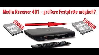 Media receiver festplatte erweitert ist es möglich?