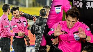 Turkish Referee punched to ground | When Players Lose Control 2023
