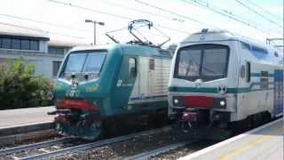 Treni alla stazione di San Martino