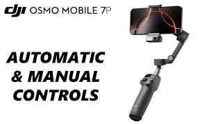 How To Switch Between Automatic & Manual Controls In DJI MIMO App