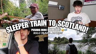 I Took A SLEEPER TRAIN To SCOTLAND! Most MAGICAL Trip To ABERDEEN! (Solo Travel Diaries)ad