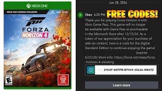 How To Get Forza Horizon 4 CODES RIGHT NOW FREE! (XBOX)