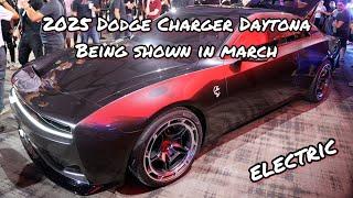 2025 Dodge Charger Daytona To Debut NEXT MONTH!!!