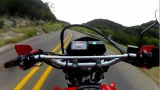 XR650L-GoPro-Chest Mount:Texas "The Three Sisters"