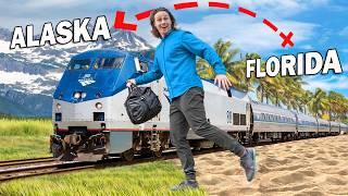 Taking the TRAIN from Miami to Alaska - FULL SERIES