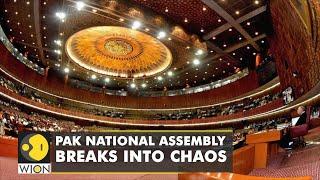 Pakistan's national assembly breaks into chaos as lawmakers engage in a fistfight | English News