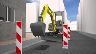 Vertical Digging System (VDS) for Excavators | Wacker Neuson