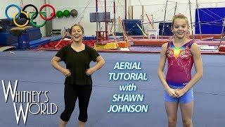 Aerial Tutorial with Shawn Johnson and Whitney Bjerken