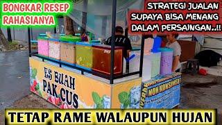 LENGKAP, JELAS SAMPAI TAKARAN DARI AWAL SAMPAI JUALAN RESEP ES BUAH AQUARIUM OMSET 90 JUTA!!!