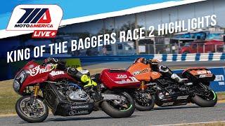 Mission King of the Baggers Race 2 at Daytona 2025 - HIGHLIGHTS | MotoAmerica