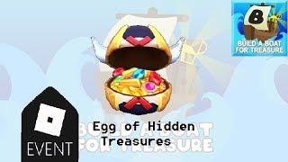 Roblox Egg Hunt 2020: Egg of Hidden Treasures (Build a Boat for Treasure)
