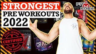 Strongest Pre Workouts 2022  TOP 15 For STIM JUNKIE ENERGY️