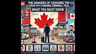 The Dangers Canadians Face Crossing the U S  Border with a Pending Criminal Trial What You Must Know