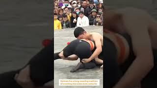 Men vs Women wrestling arena in Vietnam #shorts #ytshorts #games