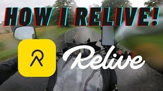 THIS IS HOW I "RELIVE" MY RIDES! | Relive App | NCmotoRIDER