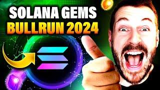 Top 3 EXPLOSIVE Solana SOL Gem Altcoins For 2024 Crypto Bull Run