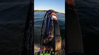 60 feet yacht makes wave #jetski #yacht #sendit #fullsend #2stroke #extremesports #moto #seadoo